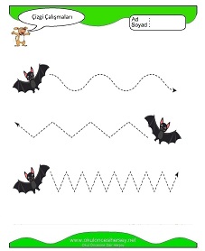 Çizgi Çalışma Sayfaları